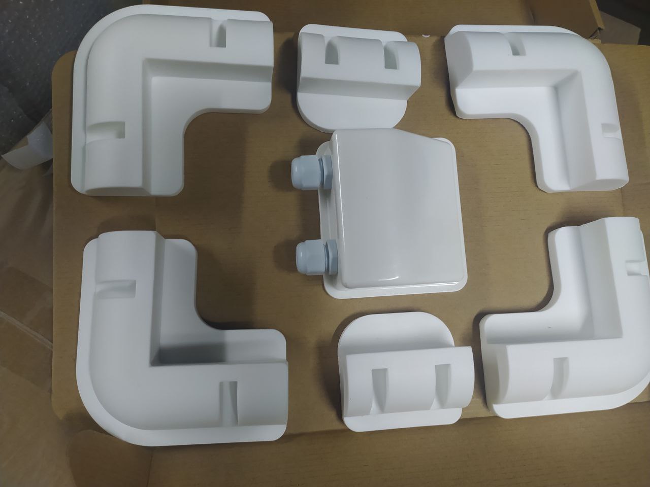Support fixation panneau solaire sur toit Camping-Car, van & Bateau 7 pcs