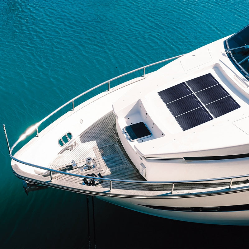 Kit solaire complet 200 Wc Double ETFE pour camping-cars, caravanes et bateaux